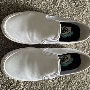 Vans Classic White Slip-On Shoes